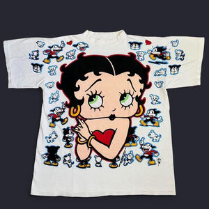 Vintage 1993 Betty Boop AOP shirt